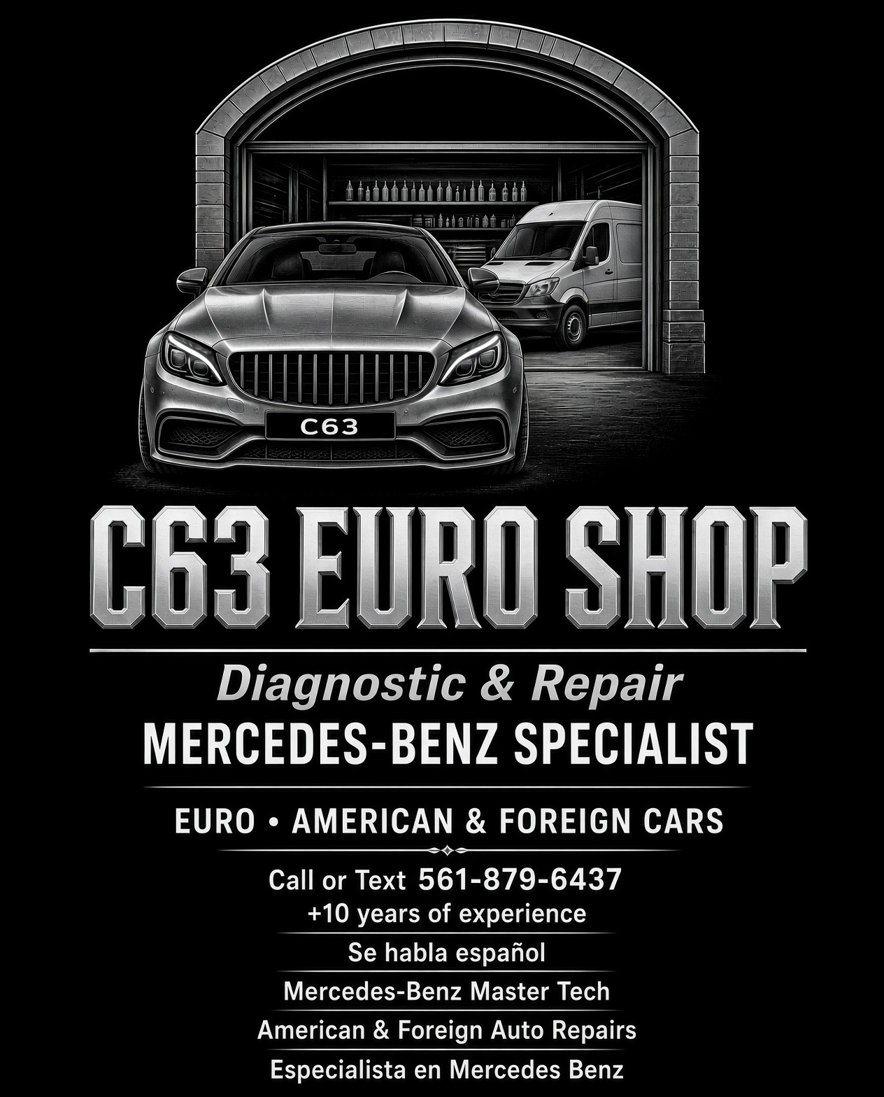 C63 Euro Shop — Mercedes-Benz specialist, diagnostic and repair, euro, American and foreign cars